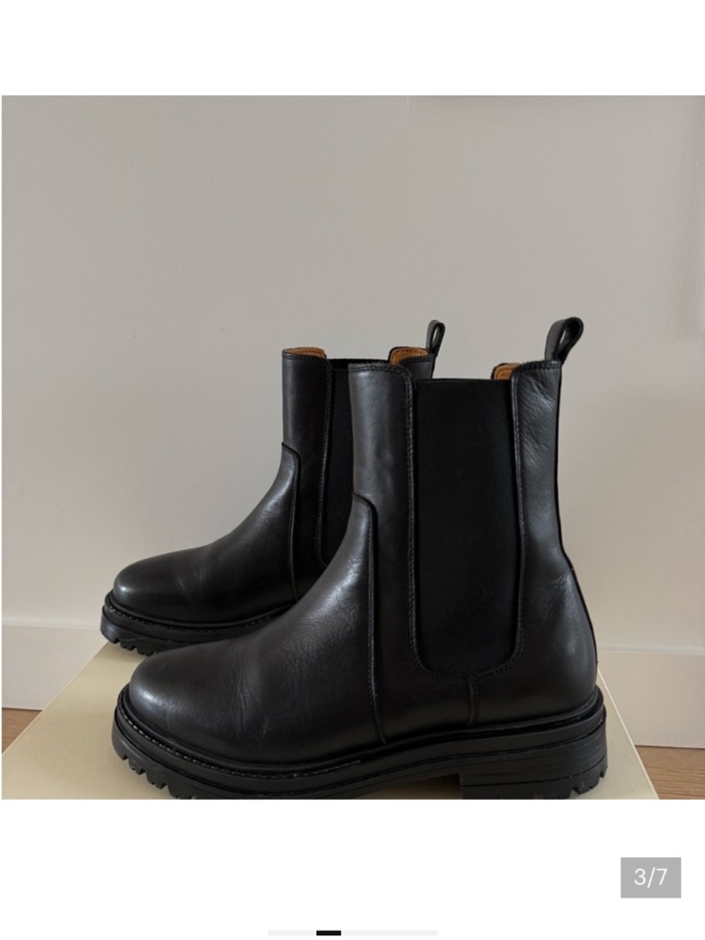 Sezane Lena Low Boots - Picture 3 of 13
